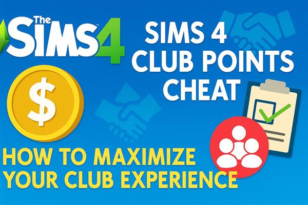 Sims 4 club points cheat - how to maximize your club experience